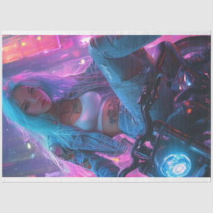 Papel De Seda Poster Clássico de Dissociação do Quic Físico