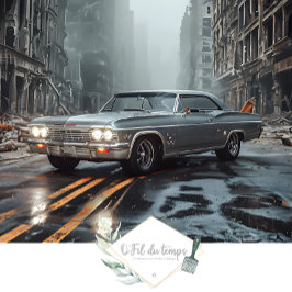 Papel De Seda Posto de Carros Musculares - Desanexação da Paisag