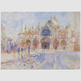 Papel De Seda Praça da rua, Veneza (Piazza San Marco)