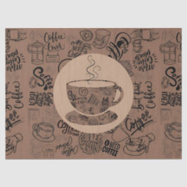 Papel De Seda Prazer dos amantes do café