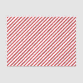 Papel De Seda Pré-disquete, vermelho e branco, Diagonal Strike P