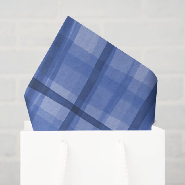 Papel De Seda Preparado Russo Moderno Desenhado à Mão de Xadrez (Sacola de presentes)