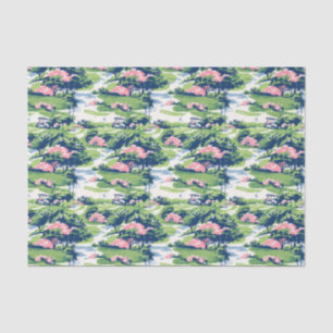 Papel De Seda Preppy Palm Beach Golf