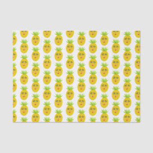 Papel De Seda Presente de abacaxi doce