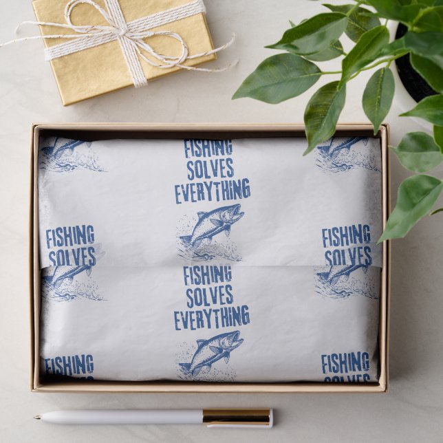 Papel De Seda Presente de Aniversário Engraçado | A Pesca Resolv (Presente)