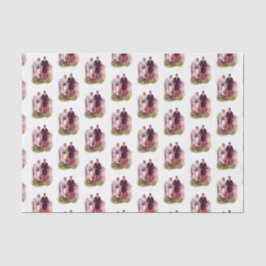 Papel De Seda Presente de Chá de Noiva Retrato de Família de Cas