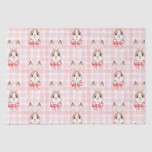 Papel De Seda Presente de coelho de pastel rosa