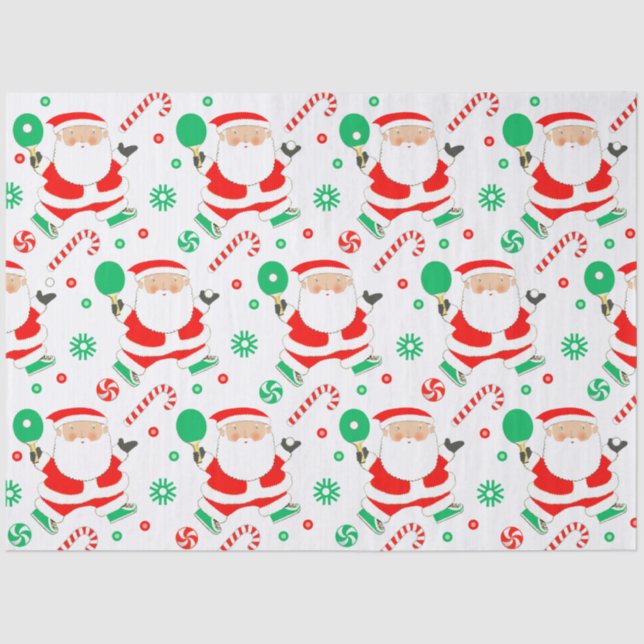 Papel De Seda Presente de Feriado de Ping-Pong criativo (Frente )