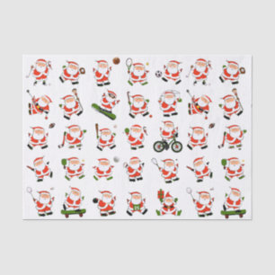 Papel De Seda Presente de Férias para Fã de Esportes no Natal