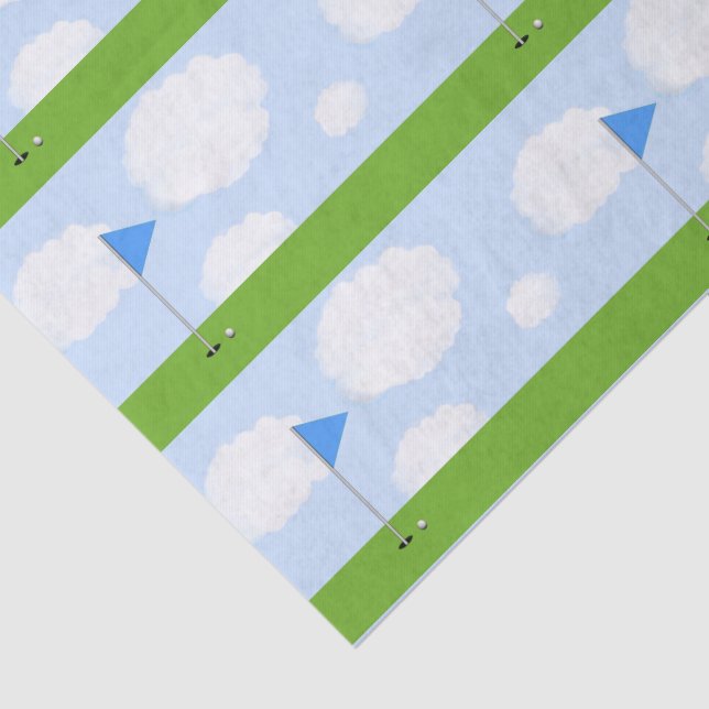 Papel De Seda Presente de Golfe (Detalhes)