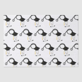 Papel De Seda Presente de Graduação de Enfermeiro