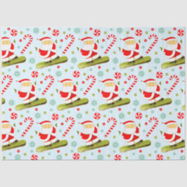 Papel De Seda Presente de Natal Creative Snowboard