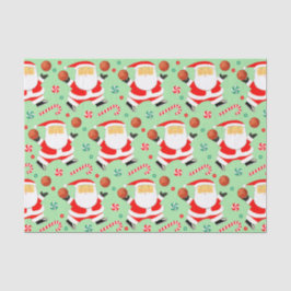 Papel De Seda Presente de Natal de Basquete