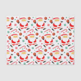 Papel De Seda Presente de Natal de Basquete