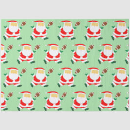 Papel De Seda Presente de Natal de Futebol