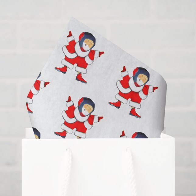 Papel De Seda Presente de Natal de Luta Livre Tecido P (Sacola de presentes)