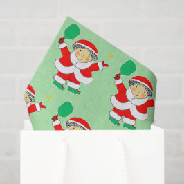Papel De Seda Presente de Natal de Pickleball