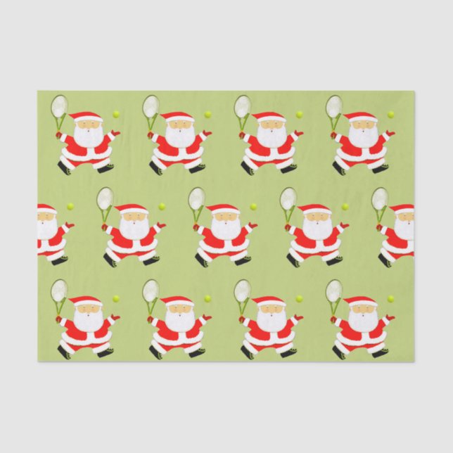 Papel De Seda Presente de Natal de Tênis (Frente )