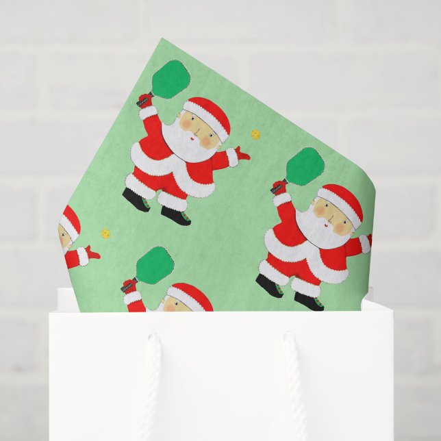 Papel De Seda Presente de Natal do Pickleball (Sacola de presentes)