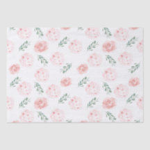 Papel de seda presente Hortênsia Rosa 