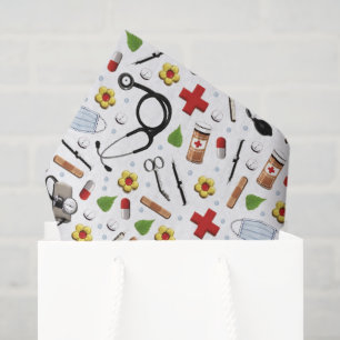 Papel De Seda Presente Médico