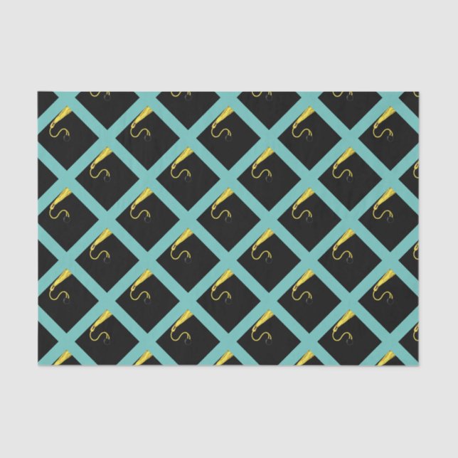 Papel De Seda Presente para graduação criativa (Frente )