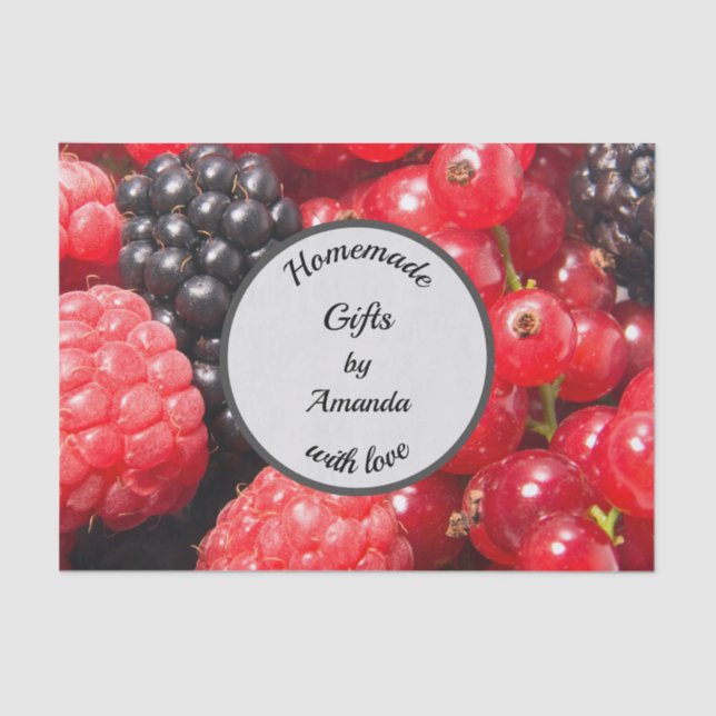 Papel De Seda Presentes caseiros com fotos personalizáveis e apa (Frente )