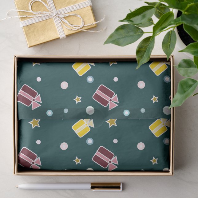 Papel De Seda Presentes de Natal (Presente)