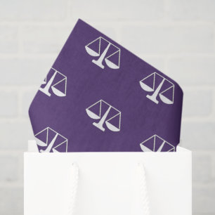 Papel De Seda Presentes de Tecido para Festa de Advogado