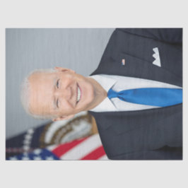 Papel De Seda Presidente Joe Biden White House Retrato