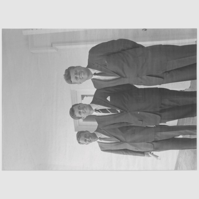 Papel De Seda Presidente John Kennedy & Brothers American Camelo (Frente )