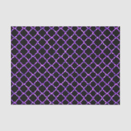 PAPEL DE SEDA PRETO COM COLA PURPER OLHA HALLOWEEN