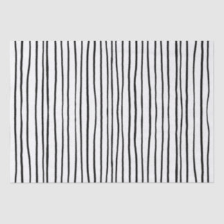 Papel De Seda Preto e Branco