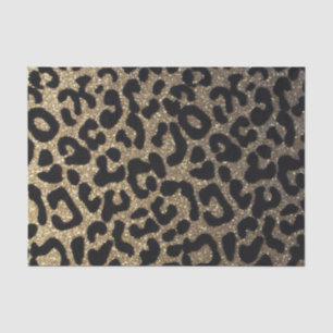 Papel De Seda Preto e brilho Dourado