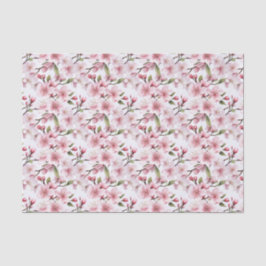 Papel De Seda Pretty Pink Cherry Blossom Flowers Bridal Shower