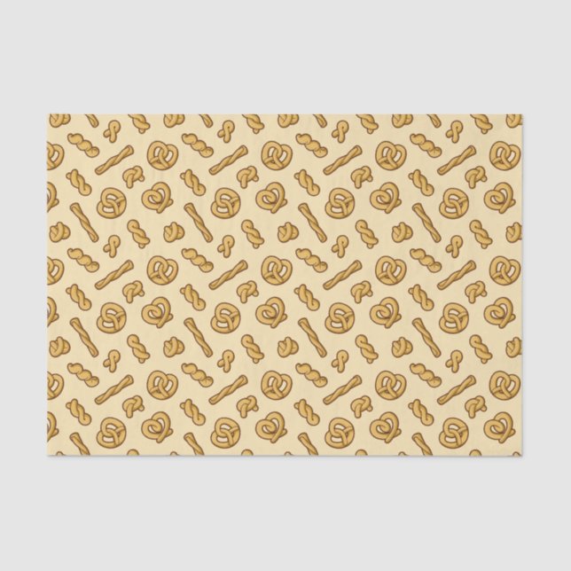 Papel De Seda Pretzel Pattern (Frente )