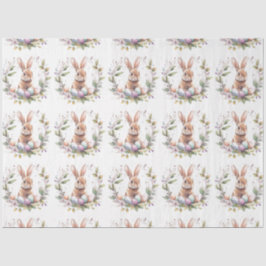 Papel De Seda Primavera Bunny Easter Egreath