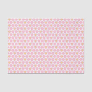 Papel De Seda Primavera de Daffodilo Rosa