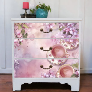 Papel De Seda Primavera Lilac - Impressão de desacoplamento do c