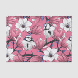 Papel De Seda Primavera rosa