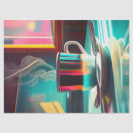 Papel De Seda Primeiro Café Cuppa, Café Dinheiro Brilhante