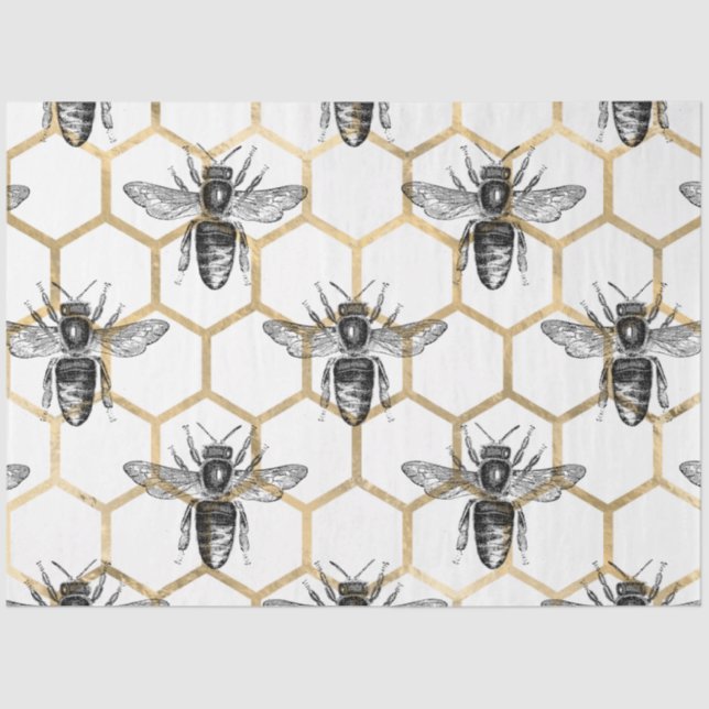 Papel De Seda Princesa Bee Series Design 40 (Frente )