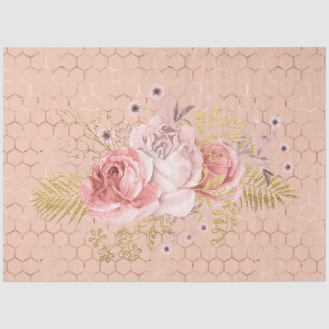 Papel De Seda Princesa Bee Series Design 48 (Frente )