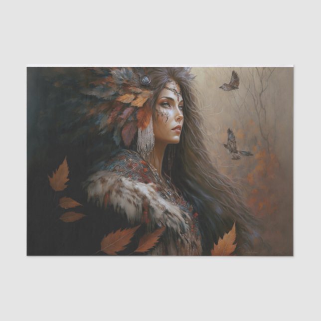 Papel De Seda Princesa indiana (Frente )