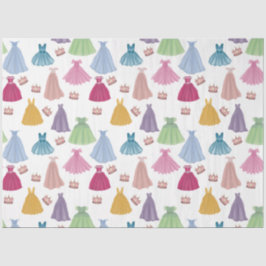 Papel De Seda Princesa Veste Fairytale Pequena Garota