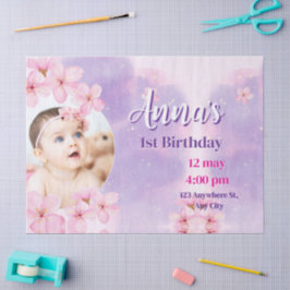 Papel De Seda Princess birthday 
