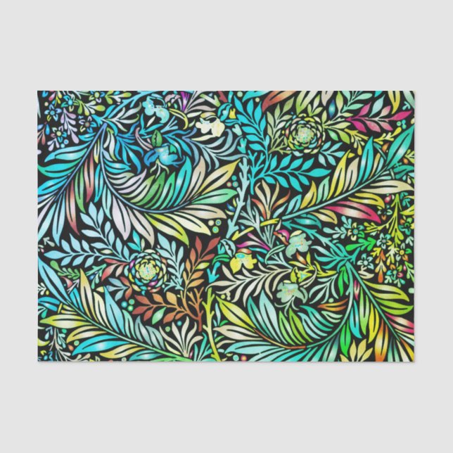 Papel De Seda Prismatic Fern Green (Frente )