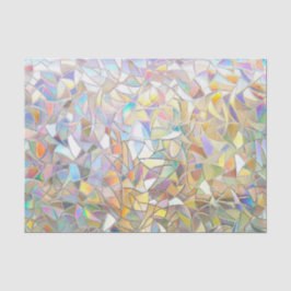 Papel De Seda Prismatic Stained Glass Effect - Rainbow Prismatic