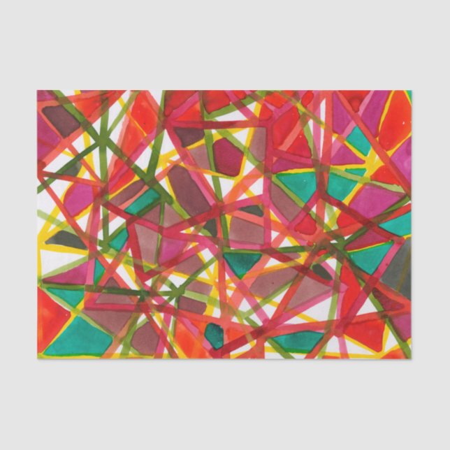 Papel De Seda Prismático II (Frente )