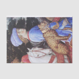 Papel De Seda Procissão de Magus Melchior, Cavaleiros Cavaleiros